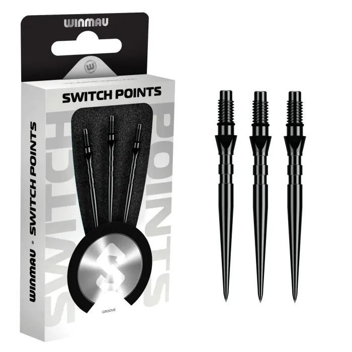 WINMAU Switch Points - Grooved Black