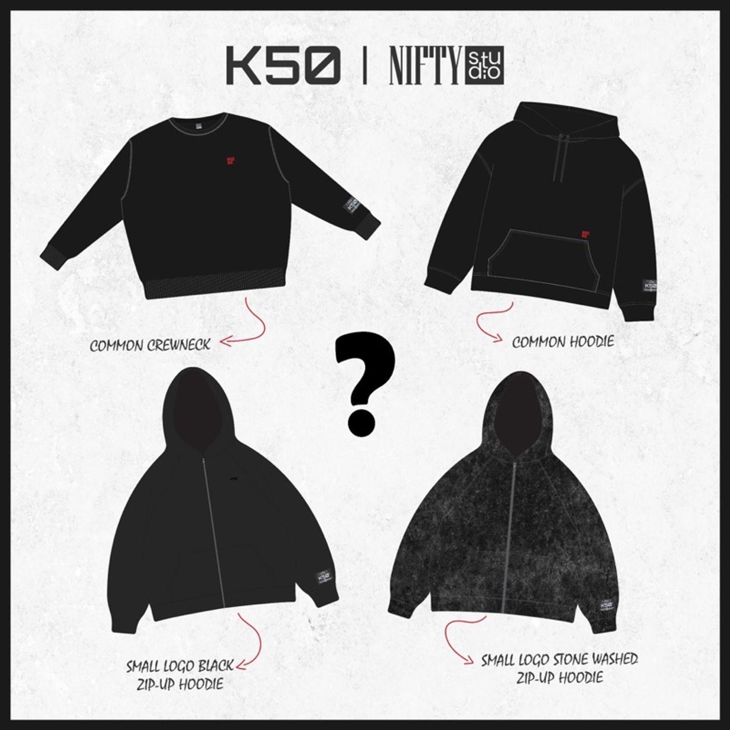 Lucky Crewneck or Hoodie