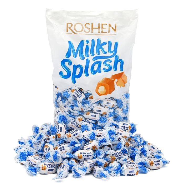 Чихэр Roshen Milky splash 1кг