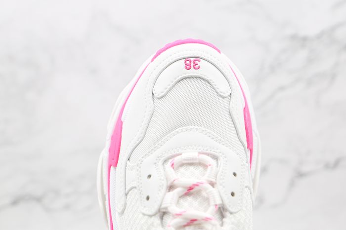 Balenciaga Triple S Fluo Pink White