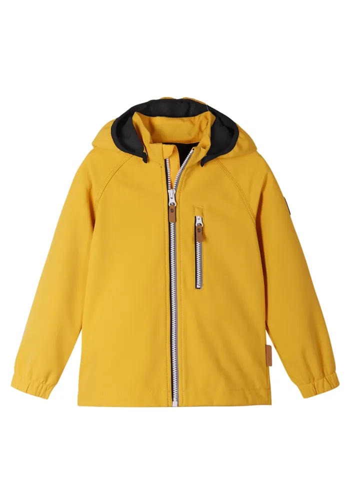 Softshell jacket, Vantti, yellow