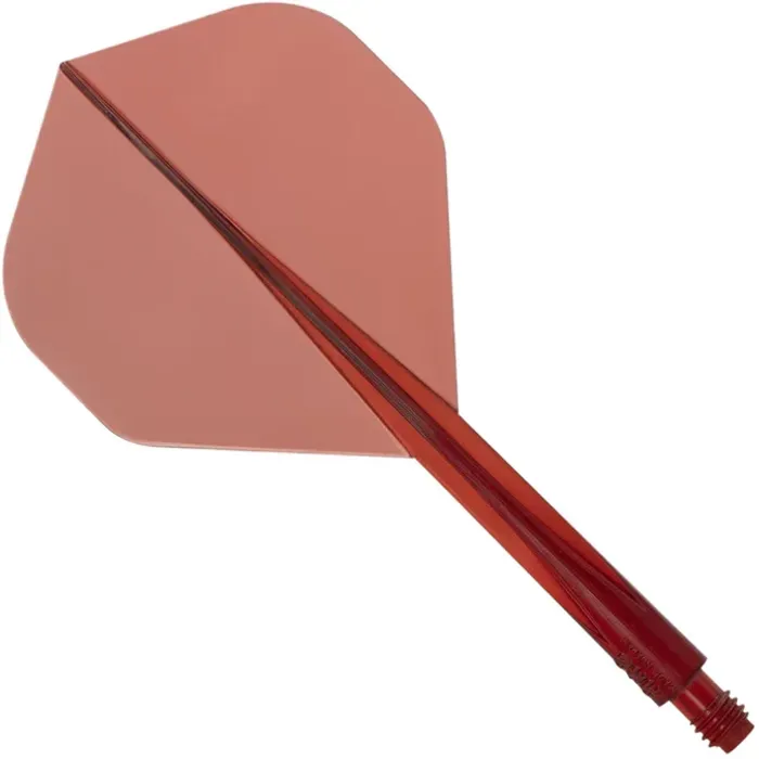  CONDOR AXE FLIGHTS - Standard - Clear Red