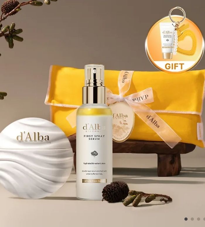 d'Alba ⚘️⚘️ мист + гарын тос сэт (бэлгийн боодолтой)