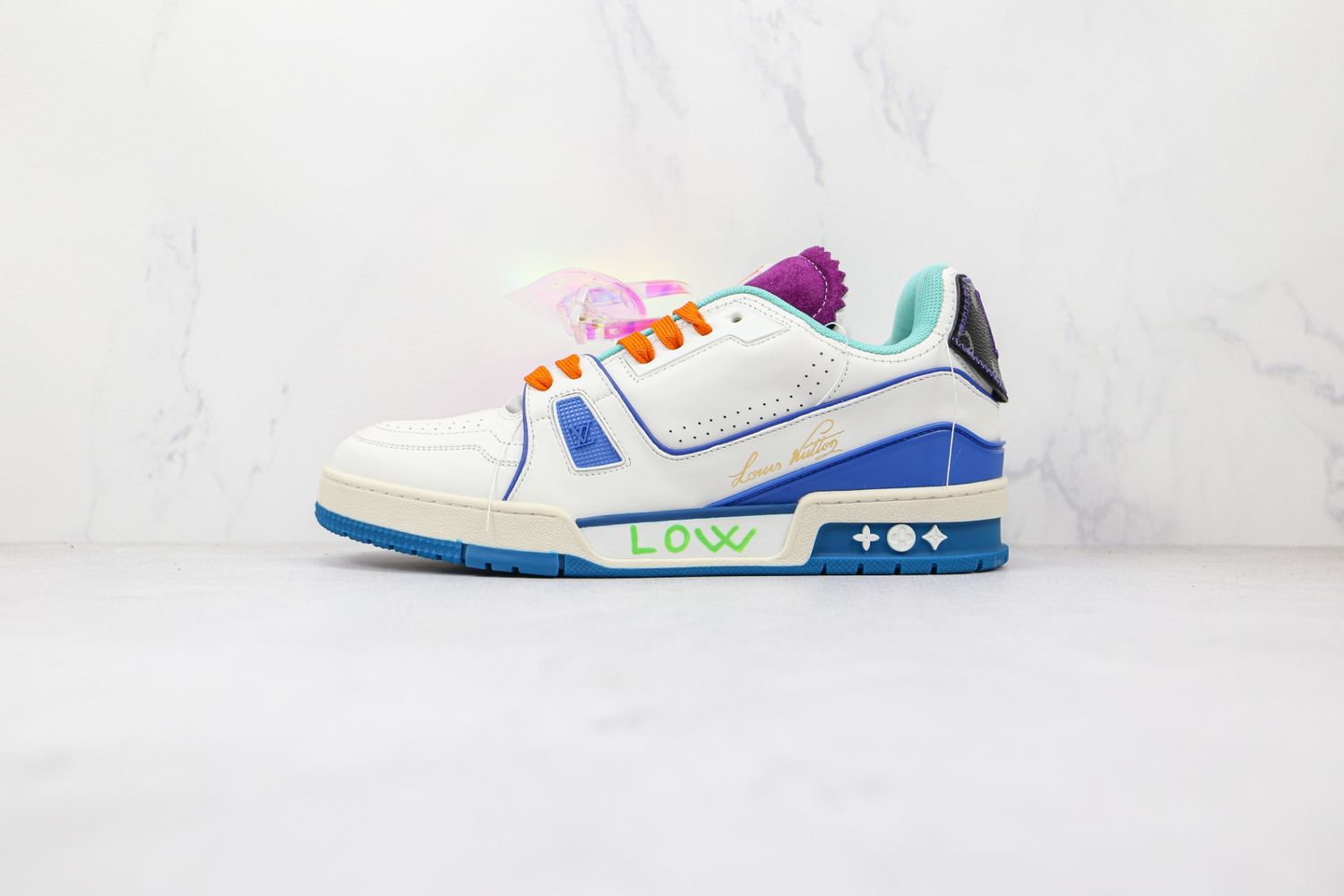 Louis Vuitton LV Trainer Neon Blue