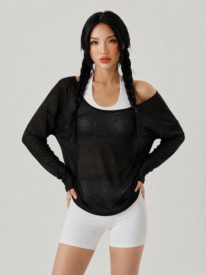 Off shoulder Cover Top