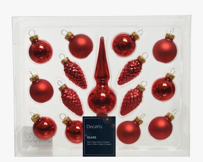 шилэн чимэглэл -сэт улаан 