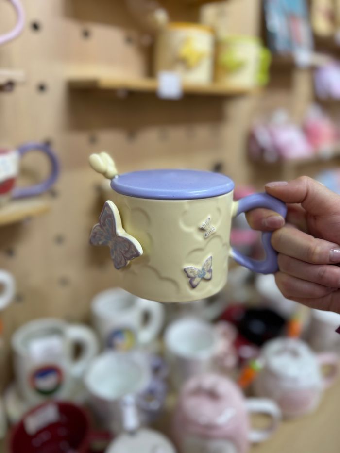 Butterfly аяга 3 өнгө