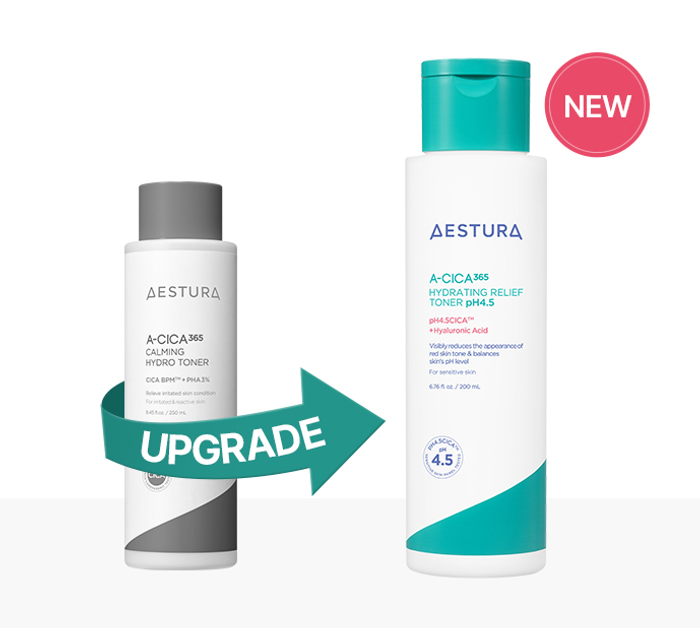 AESTURA A-CICA 365 HYDRATING RELIEF TONER pH4.5