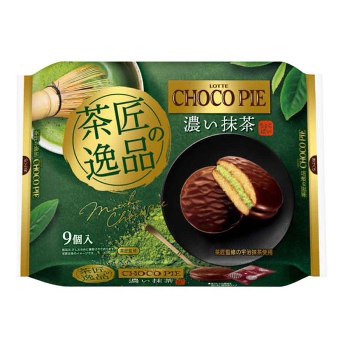 Matcha Chocopie ногоон цайтай