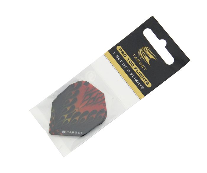 Target Vision Pro Flames STD Black Orange 117860