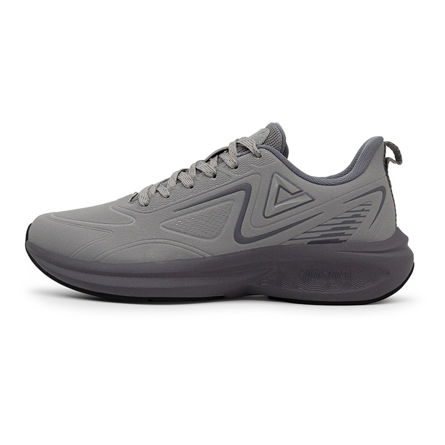 SILVER GREY MEN RUNNING SHOES