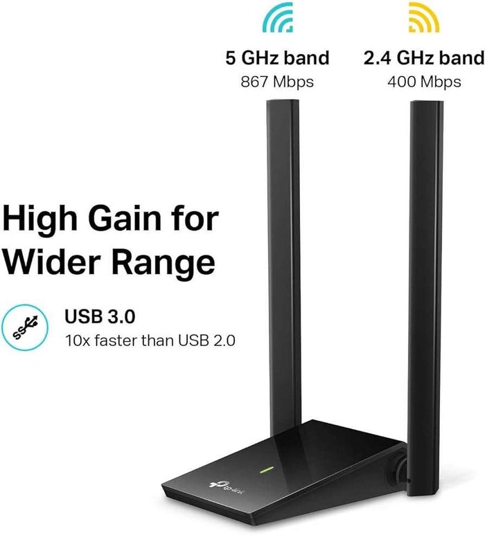 TP-Link Archer T4U Plus AC1300 USB WiFi Adapter