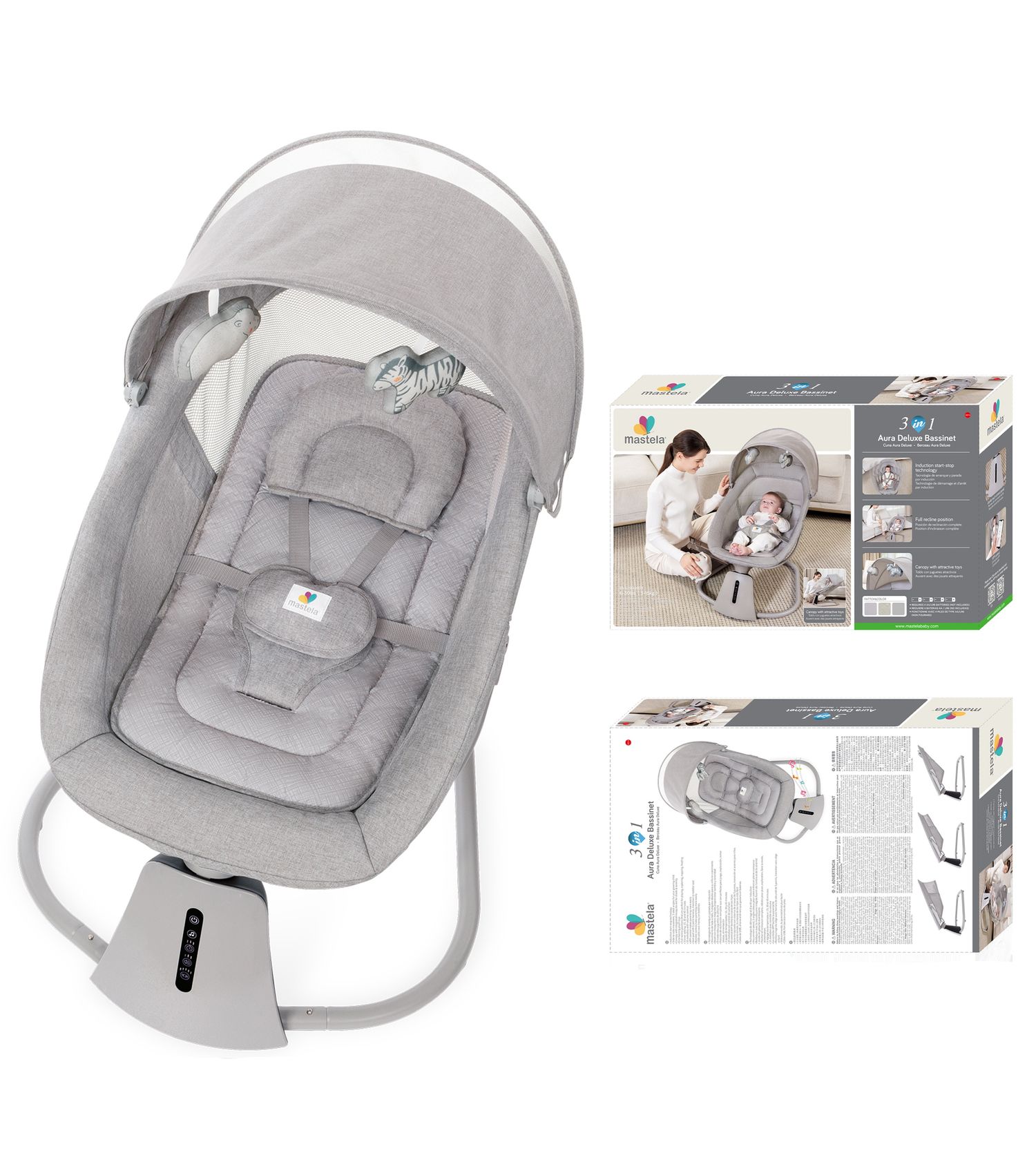 Mastela 3 in 1 бүүвэйлэгч 