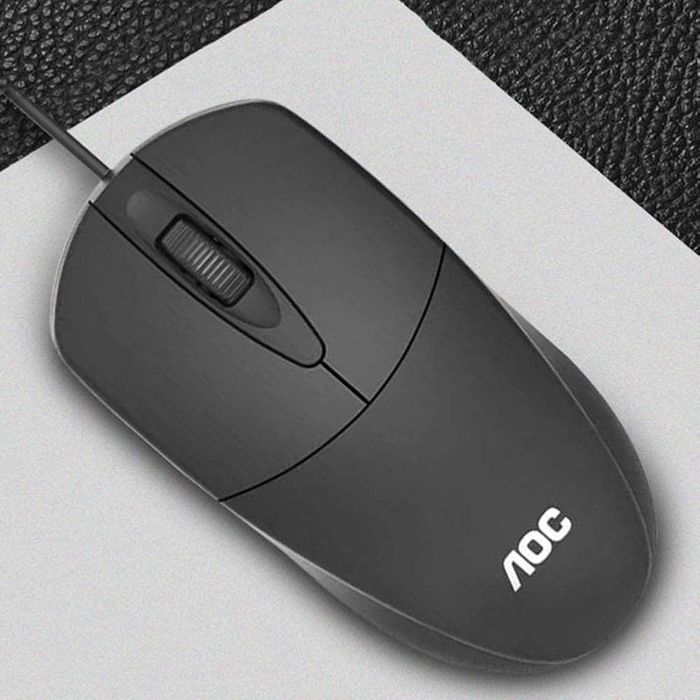 AOC MS121 Wireless Silent Mouse - Black