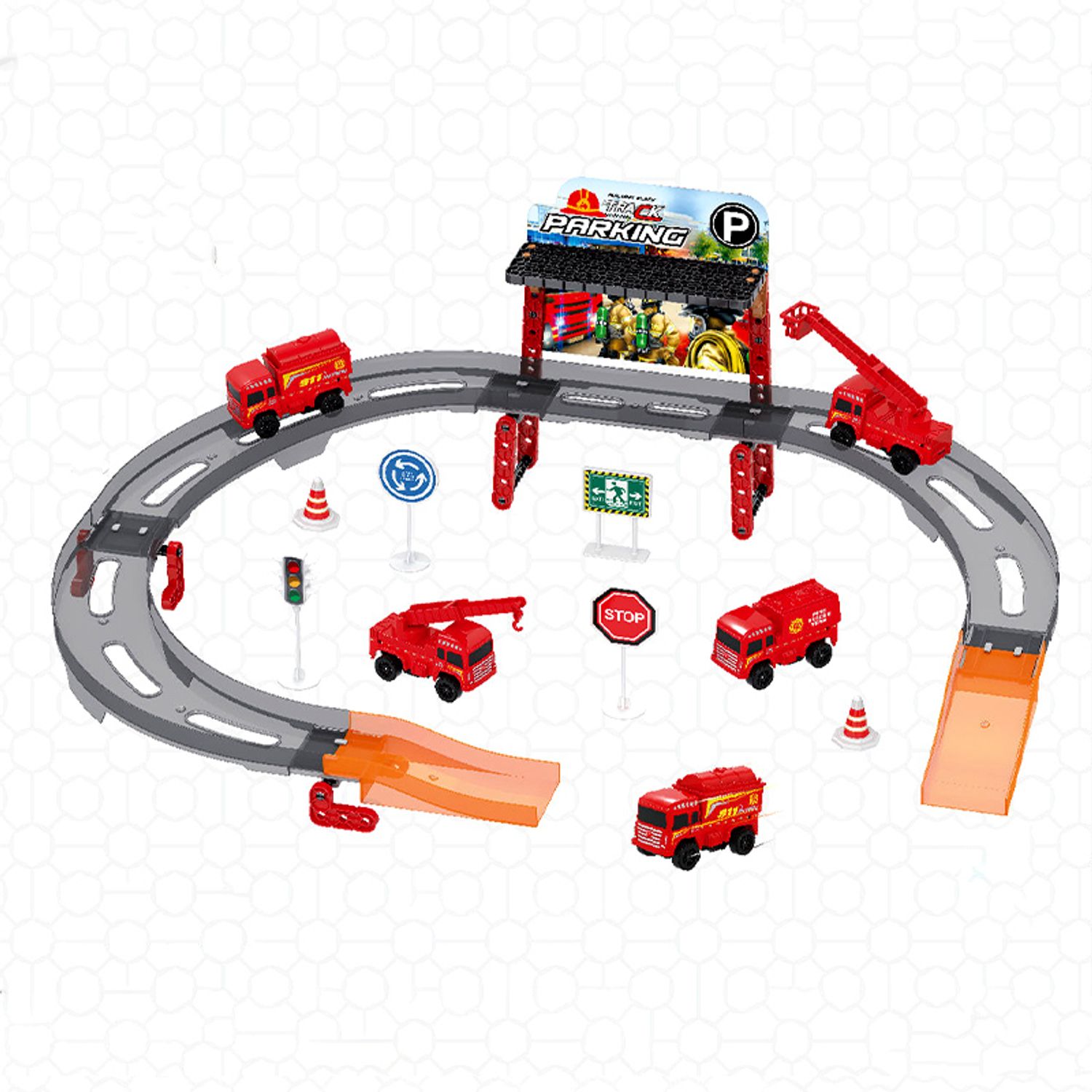 Firefighting Series Track Parking