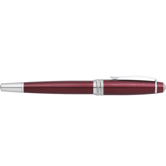 Bailey™ Red Lacquer Stainless Steel Medium Nib Fountain Pen