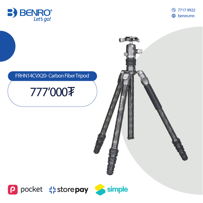 Камерын хөл, Rhino series tripod, FRHN14CVX20