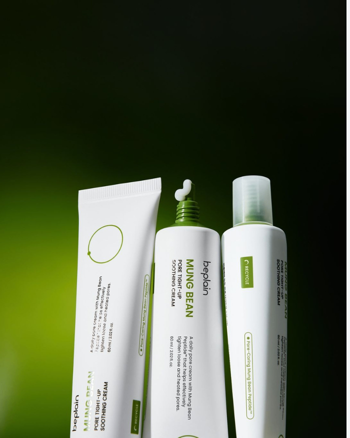 Beplain Mung Bean Pore Tight Up Soothing Cream