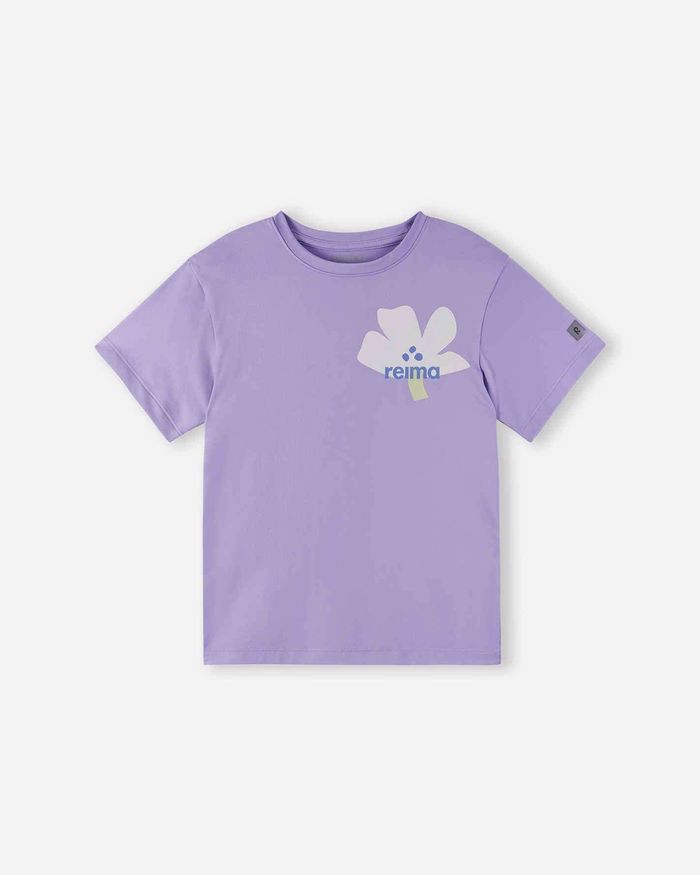 T-shirt, Siirtyy,Lilac amethyst