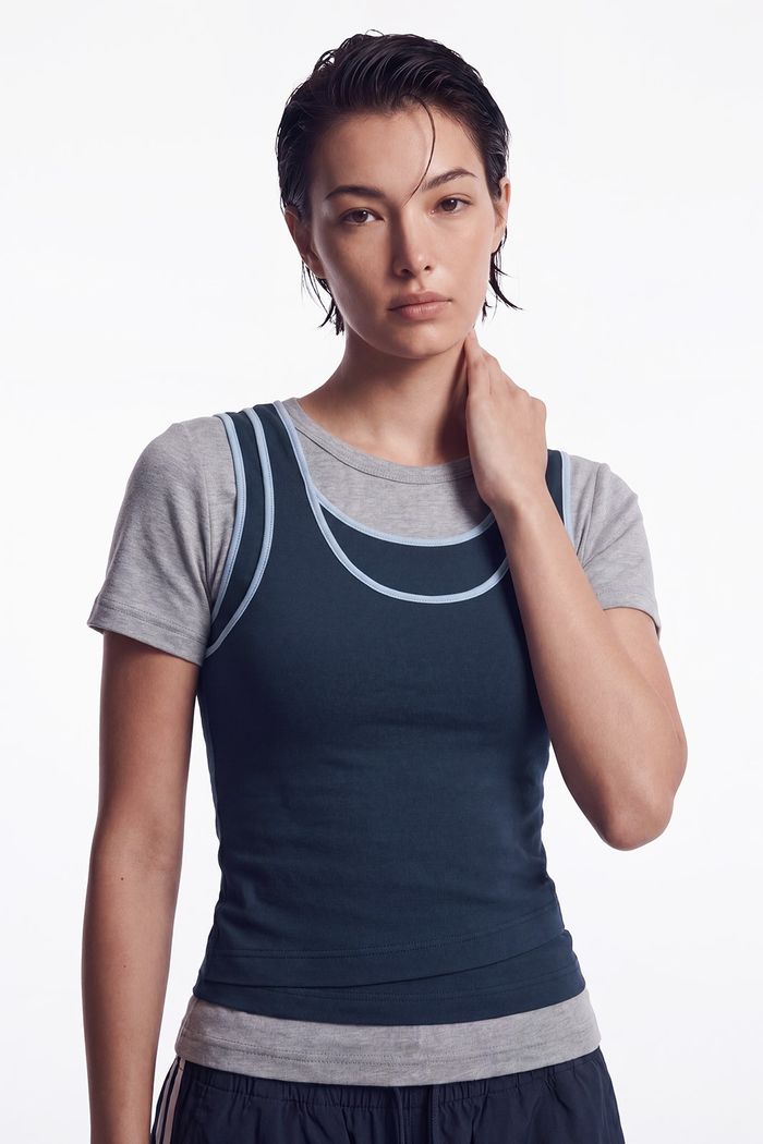 Essential Double Layer Sleeveless W