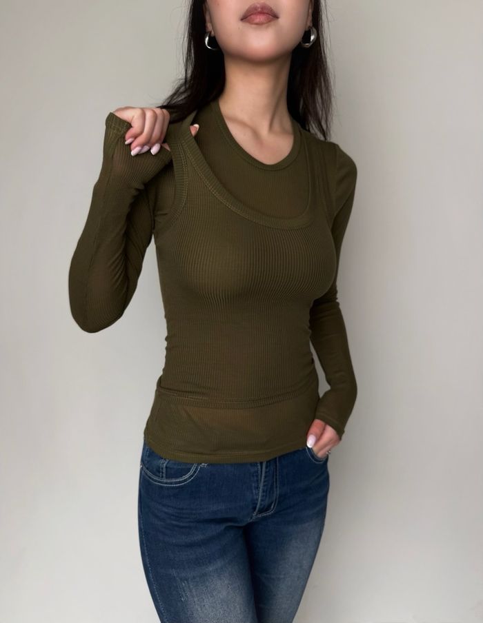 Layer tank top