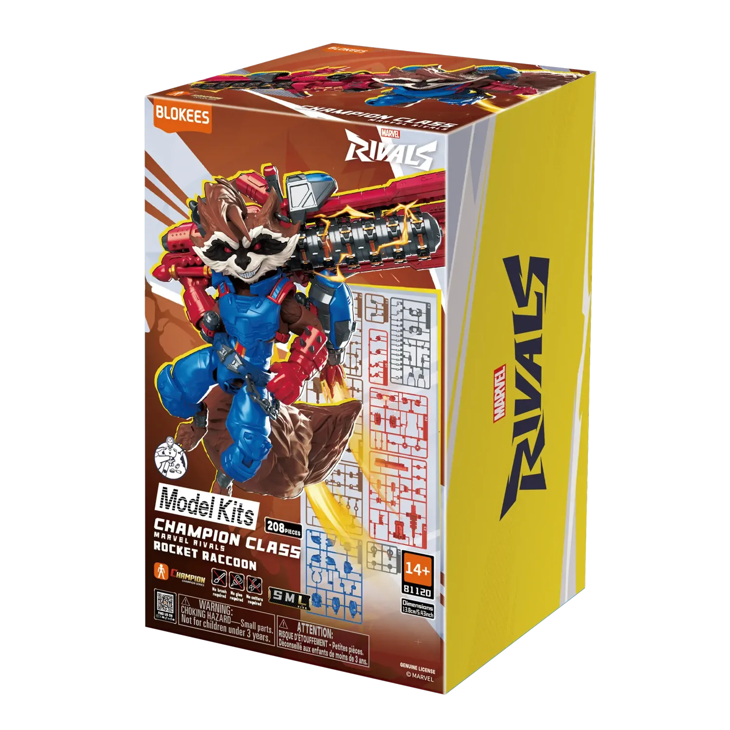 Marvel Rivals Champion Class 08 Rocket Raccoon Model Kits