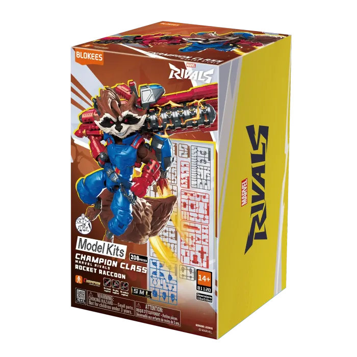 Marvel Rivals Champion Class 08 Rocket Raccoon Model Kits