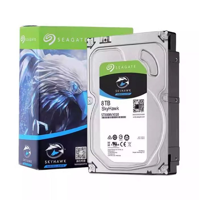 Seagate ST8000VE001 8TB Skyhawk Surveillance Dedicated Hard Drive (8TB Vertical)