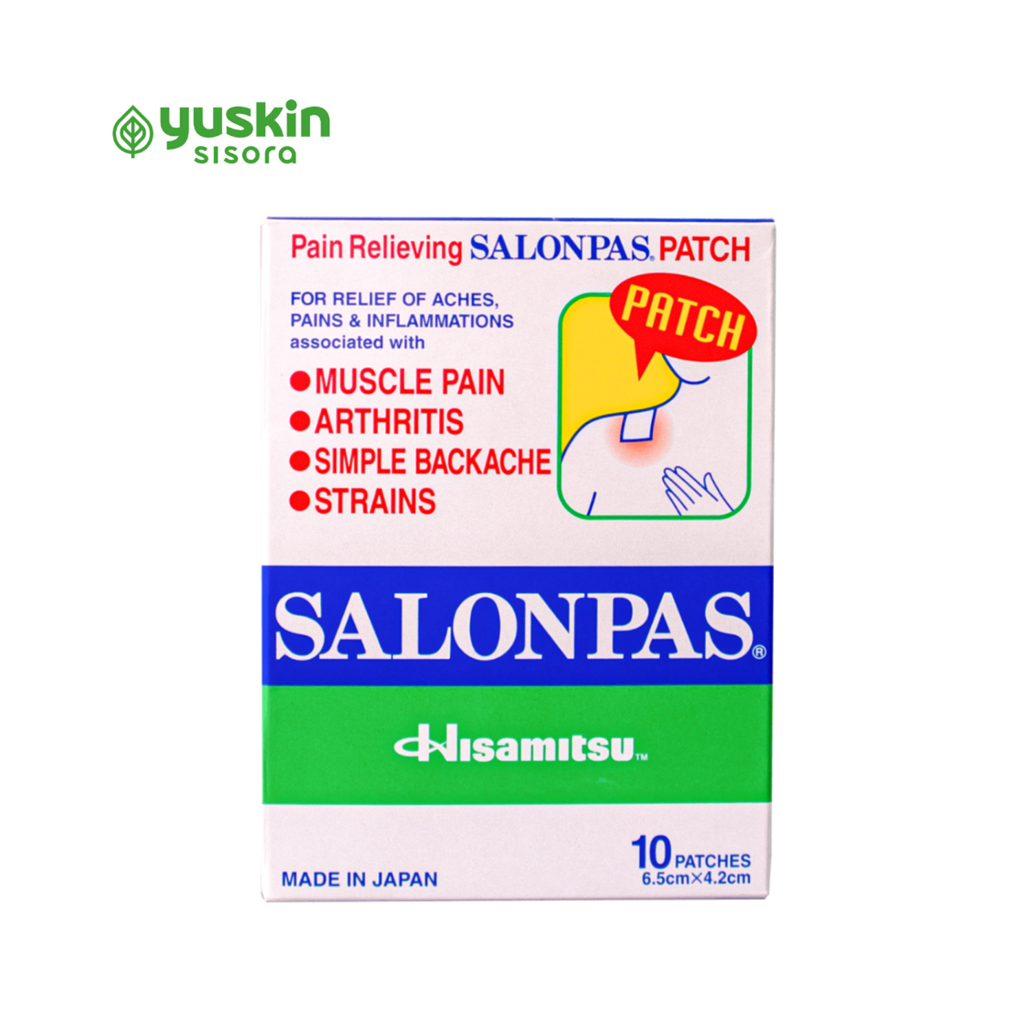 Salonpas (Салонпас өвчин намдаах наалт №10)