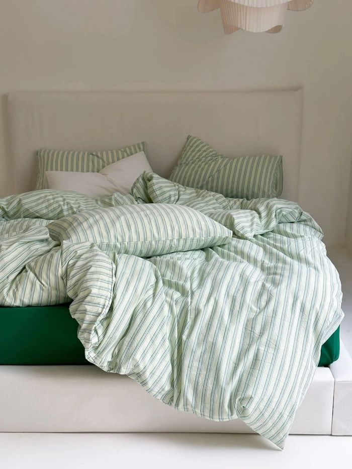 Washed cotton - Forest Green