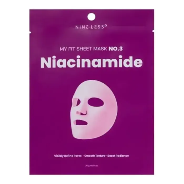 NINELESS My Fit Sheet Mask No.3 Niacinamide