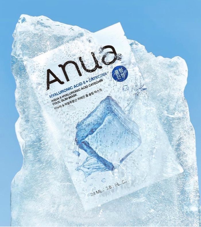 ANUA HYALURONIC ACID 8 CATECHIN COOL SLIM MASK 