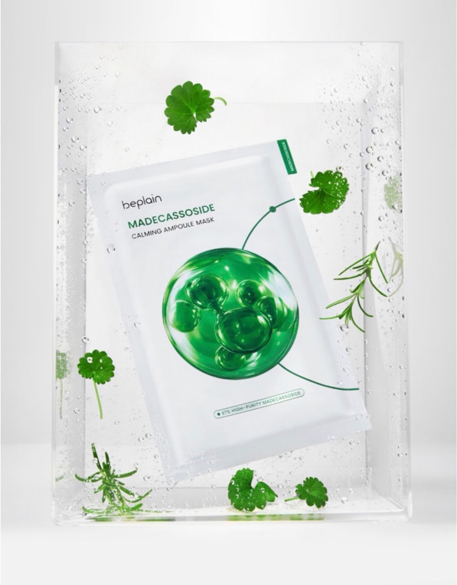 BEPLAIN MADECASSOSIDE CALMING AMPOULE MASK 