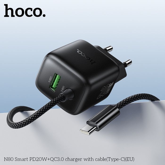 Hoco N80 Түргэн Цэнэглэгч (Type-C)(Евро)