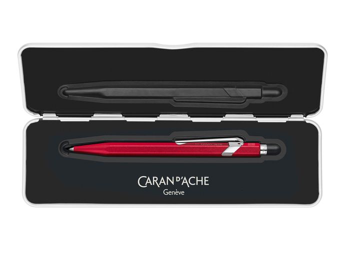 Caran d'Ache 849 "GIFT LINE Colormat-X" Collection Red Ballpoint