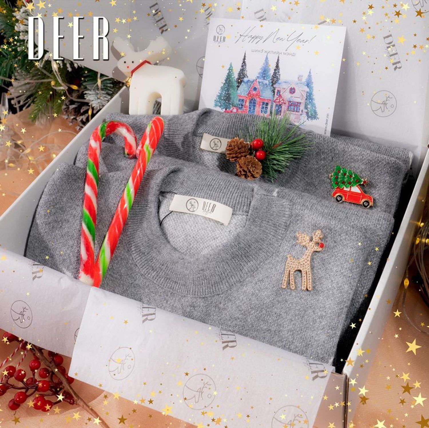 Хос цамцтай бэлгийн багц