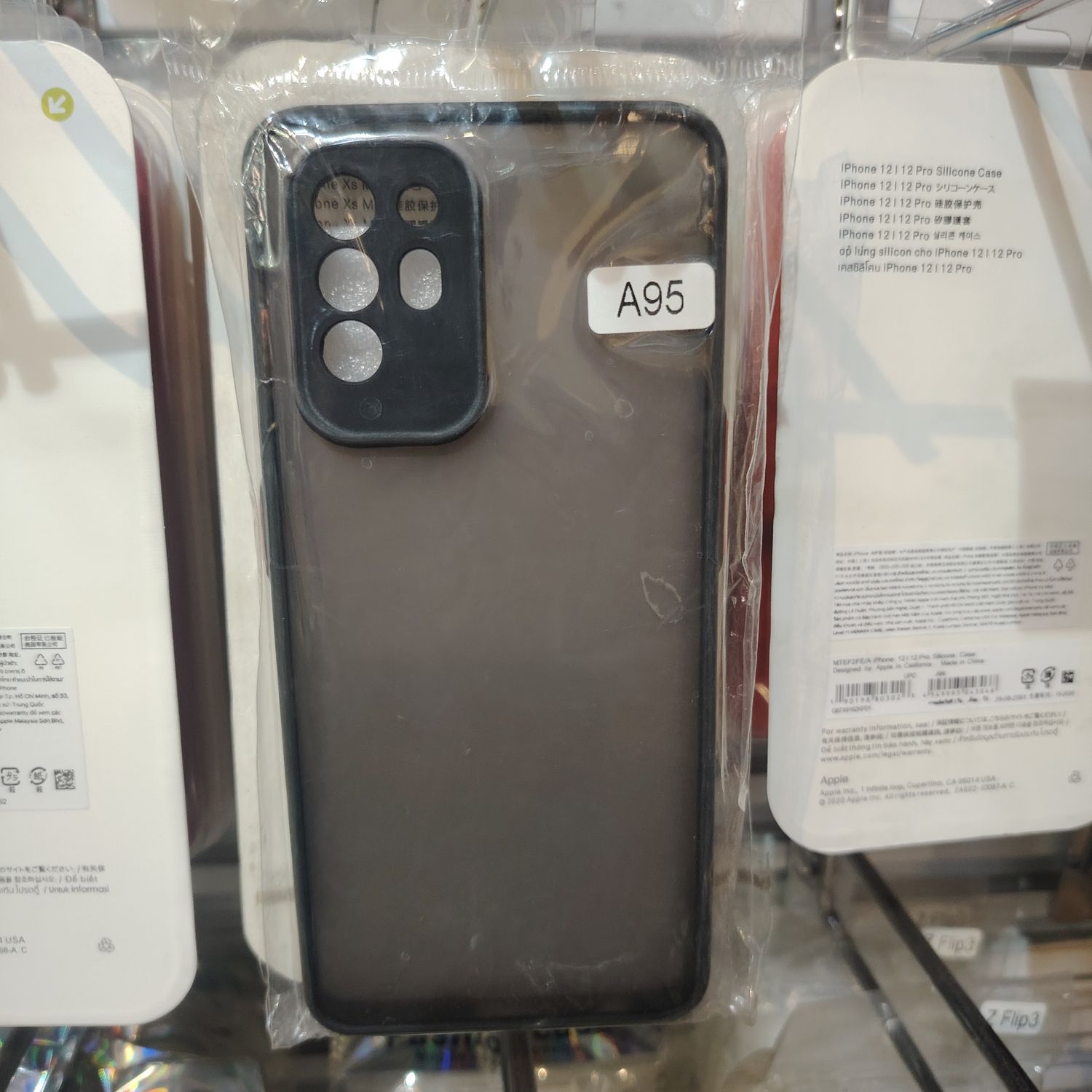 Oppo A95 Хагас Тунгалаг Кэйс