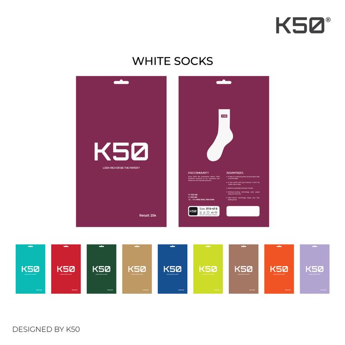 Regular Socks with diff logos