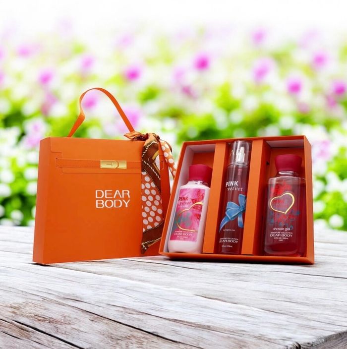 PINK VELVET gift set