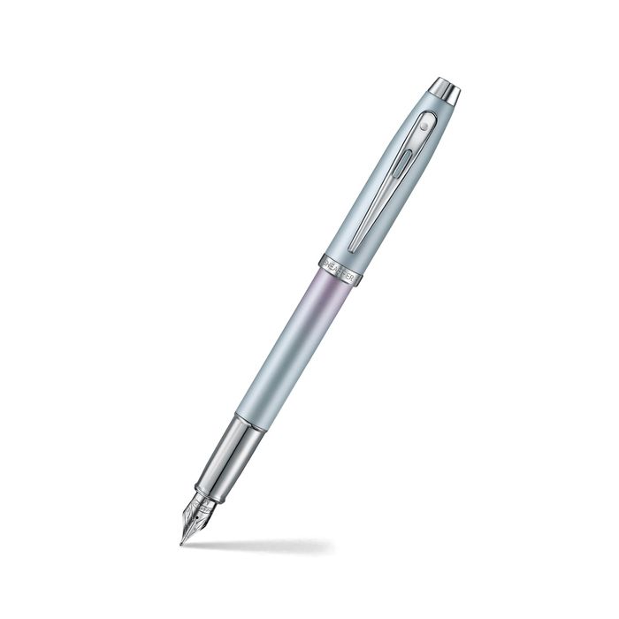 PEN SHEAFFER EXPRESSIONS 100 9376 PEARLISED GRADIENT WITH CHROME TRIMS MEDIUM FP