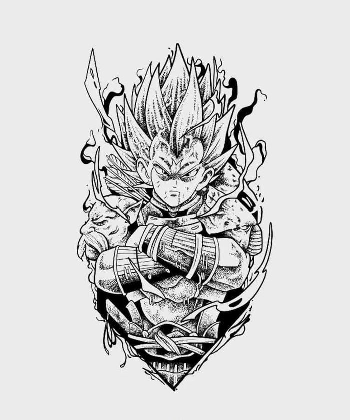 Super Saiyan Tattoo