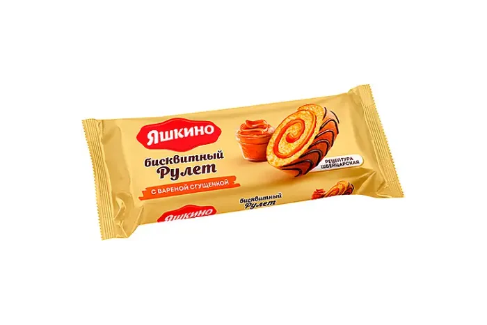 Кекс рулет Яшкино 200гр 