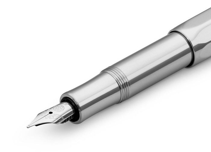 Kaweco AL SPORT Fountain Pen Raw Broad Nib 