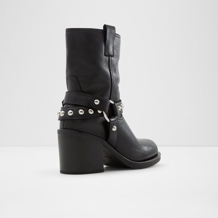 ALBAI-1-BLACK-Ladies Cas Boots