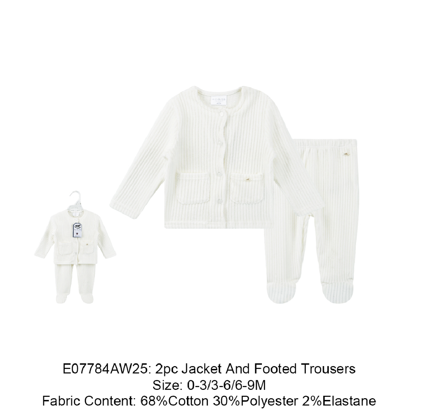 HUDSON BABY - Цагаан хослол