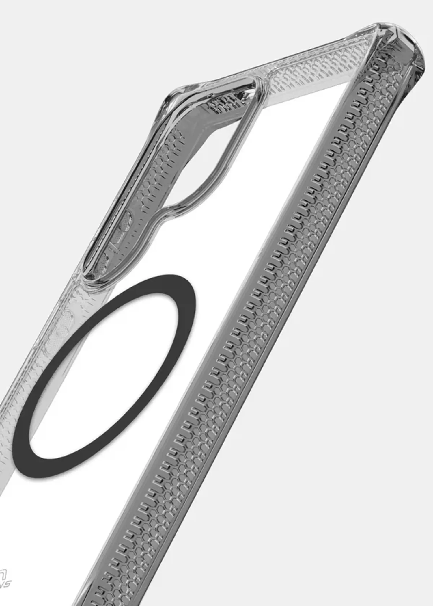 S25 Ultra hybrid clear black