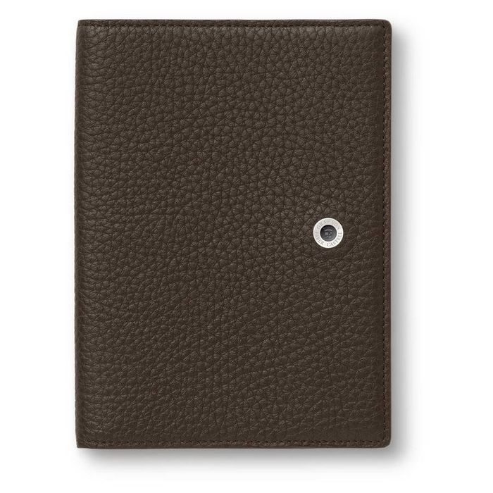 Graf von Faber-Castell Passport case cashmere dark brown 