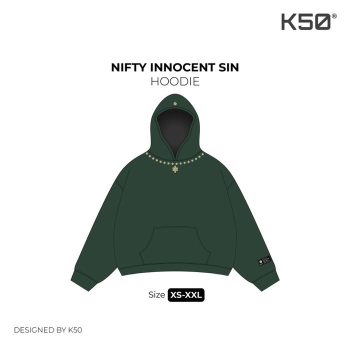 Pre-Order | Johnny & Angel Hoodie (NS) | Green
