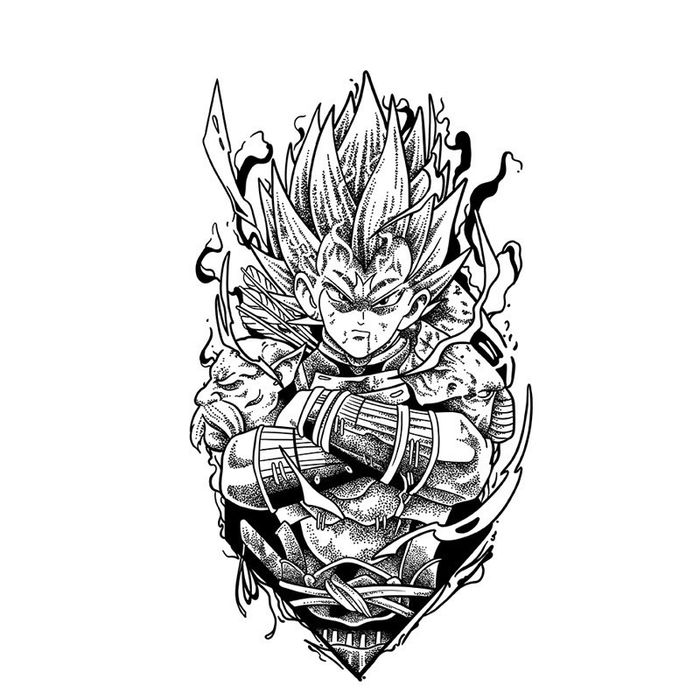 Vegeta Усан шивээс