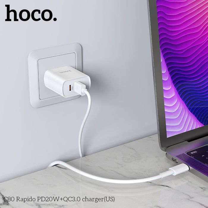 Hoco C80 Rapido Хос Оролттой Цэнэглэгч (АНУ)